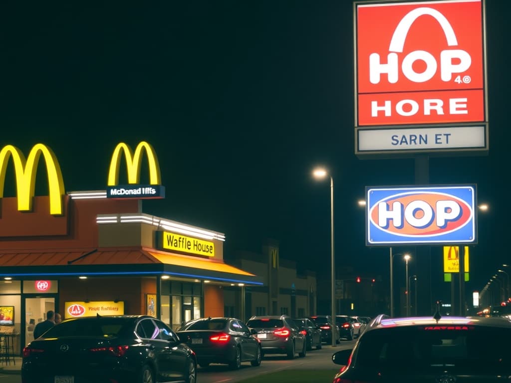 24-Hour Fast Food Restaurants Open Near You: Complete Guide to Late-Night Dining Options Image